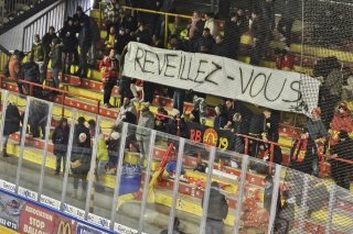 La banderole des fans sierrois.